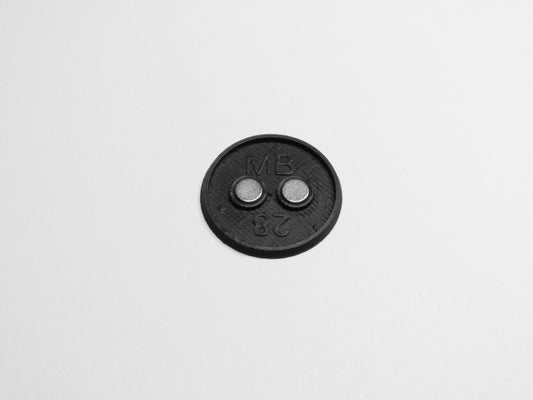 MagBase - 1 x 28mm Round Base Insert and Magnets