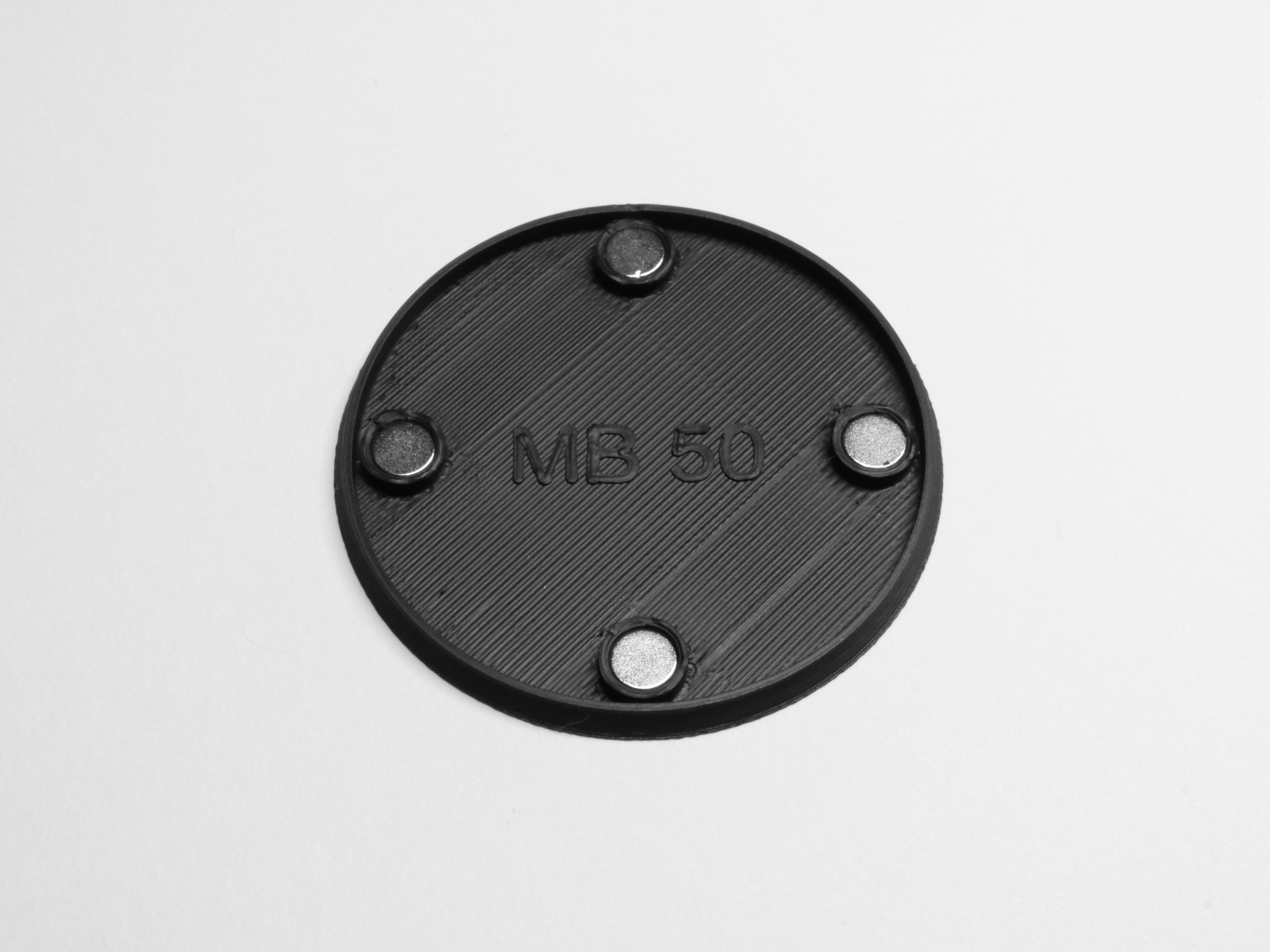 MagBase - 1 x 50mm Round Base Insert and Magnets