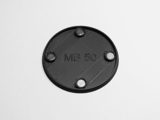 MagBase - 1 x 50mm Round Base Insert and Magnets