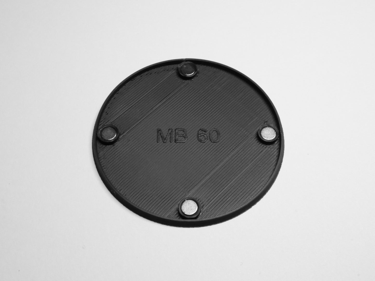 MagBase - 1 x 60/65mm Round Base Insert and Magnets