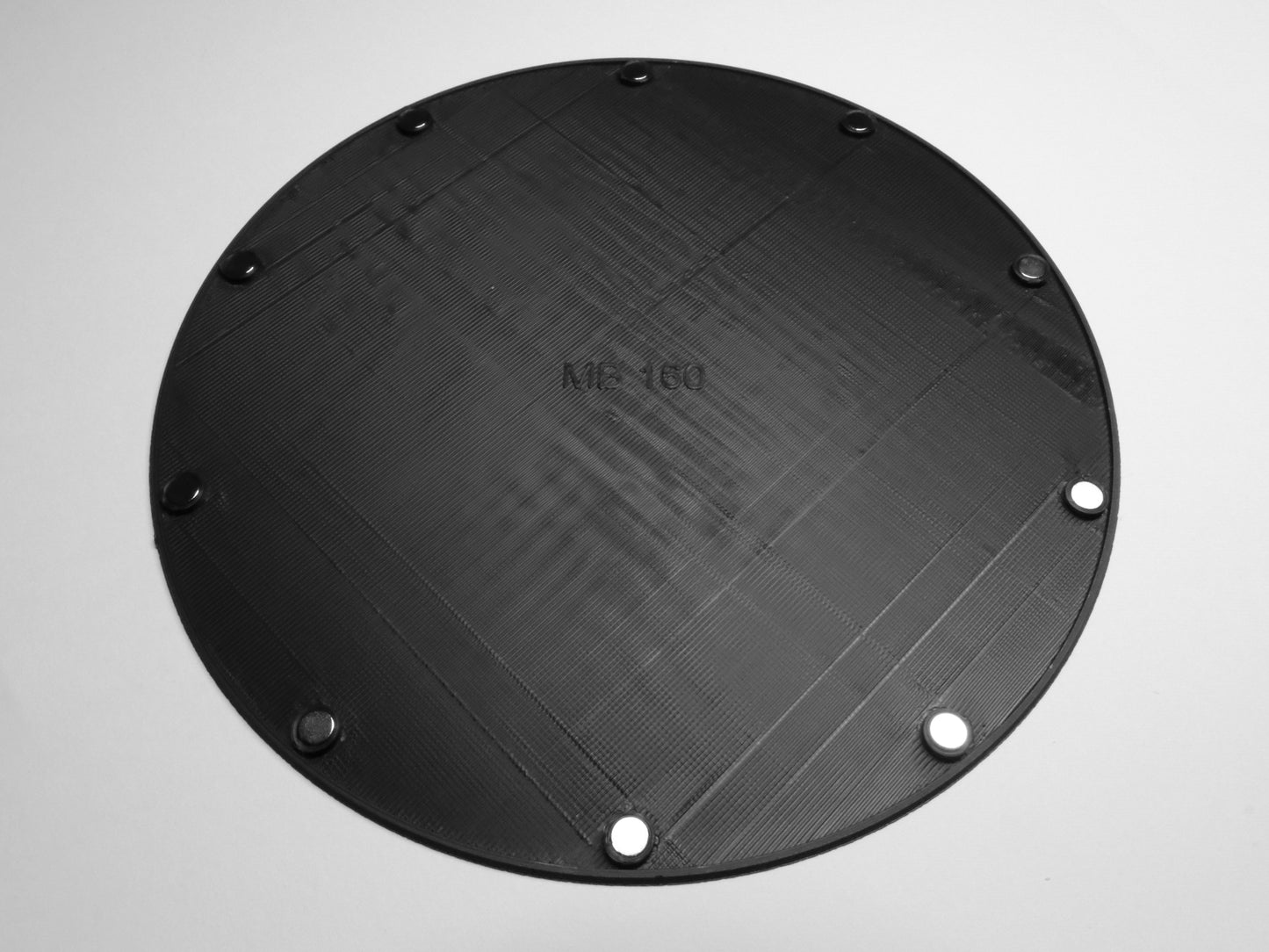 MagBase - 1 x 160mm Round Base Insert and Magnets